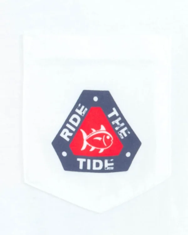 Southern Tide Ride The Tide Triangle Short Sleeve T-Shirt< T-Shirts