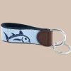 Southern Tide Rising Skipjack Striped Key Fob< Hats & Bags