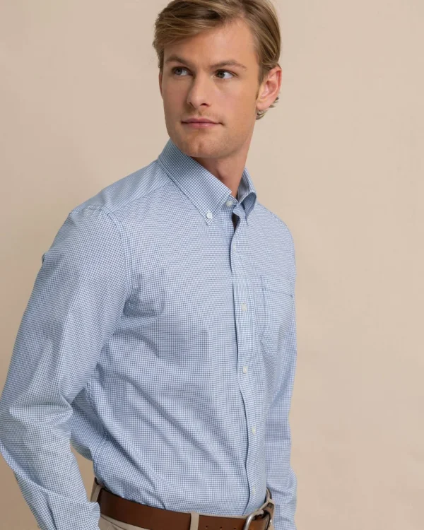 Southern Tide Rosemont Brrr°® Intercoastal Performance Sport Shirt< Sport Shirts & Button Downs