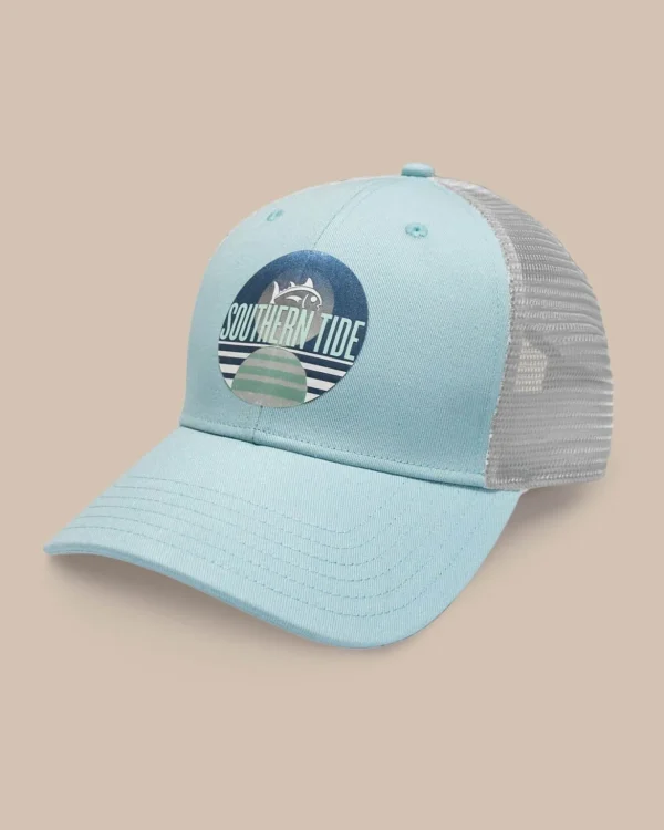 Southern Tide Skipjack And Stripes Trucker Hat< Hats & Visors