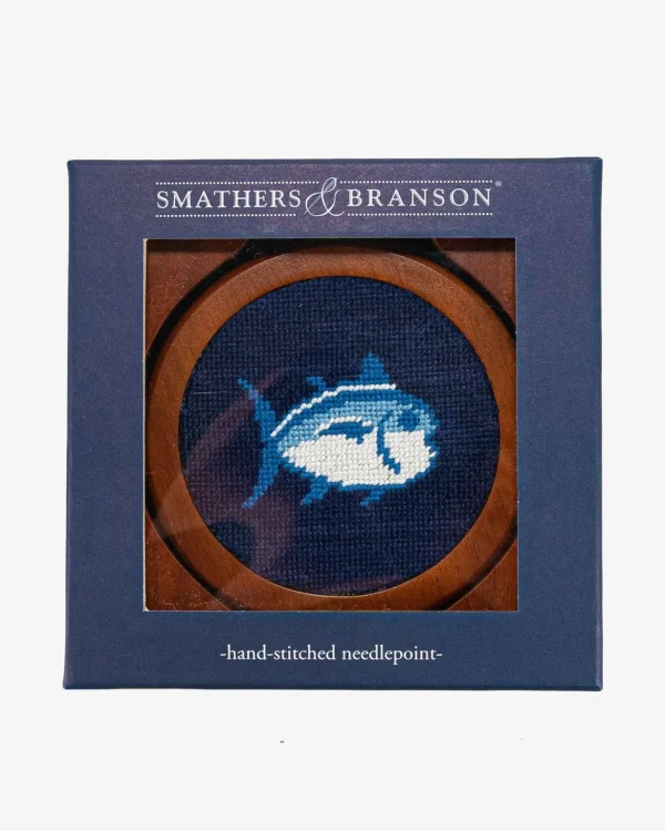 Southern Tide Skipjack Coaster Set< Drinkware