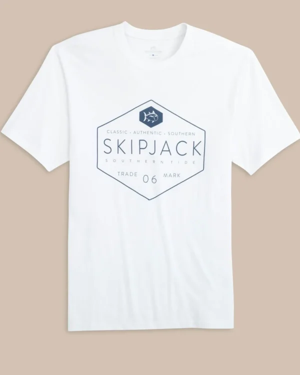 Southern Tide Skipjack Honeycomb Front Graphic Short Sleeve T-Shirt< T-Shirts