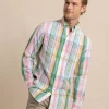 Southern Tide Springers Point Madras Plaid Long Sleeve Sport Shirt< Sport Shirts & Button Downs