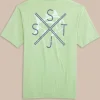 Southern Tide St Skipjack Crossed Short Sleeve T-Shirt< T-Shirts