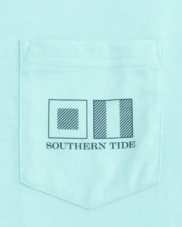 Southern Tide St Striped Flags Short Sleeve T-Shirt< T-Shirts