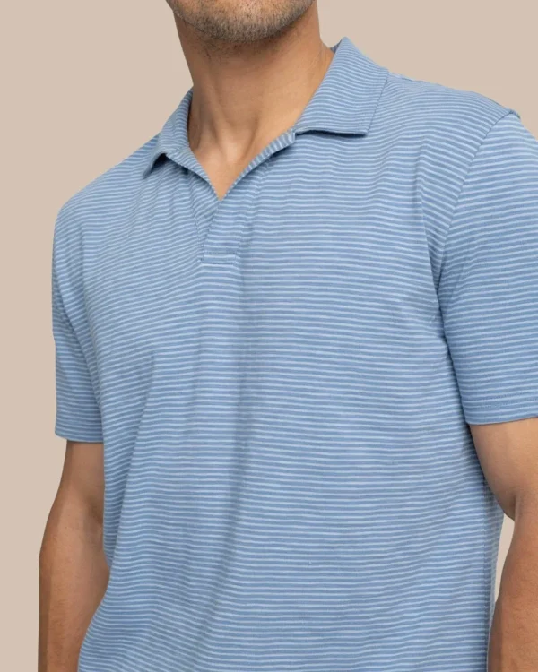 Southern Tide Sun Farer Summertree Stripe Polo< Polo Shirts