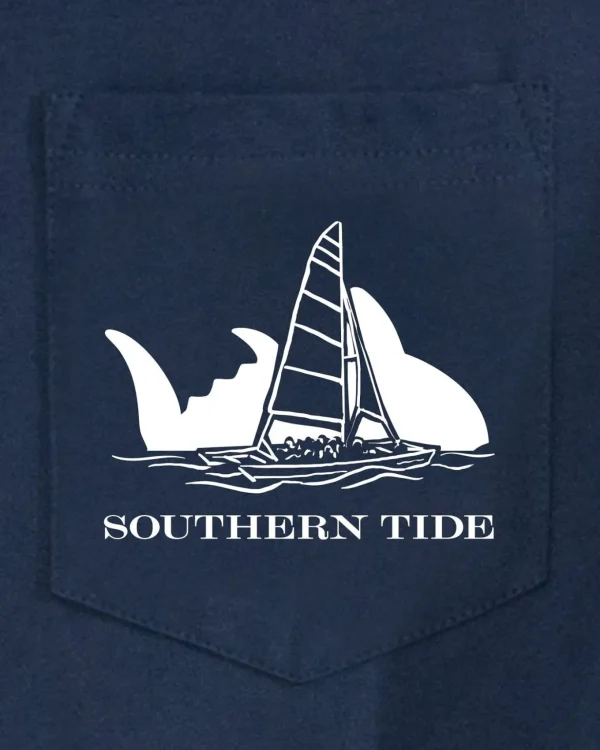 Southern Tide Sunset Silhouette T-Shirt< T-Shirts