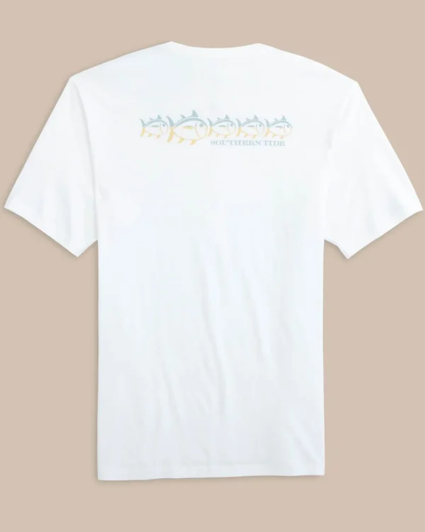 Southern Tide Sunset Split Short Sleeve T-Shirt< T-Shirts