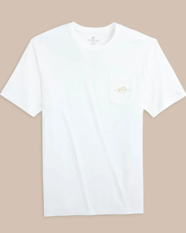 Southern Tide Sunset Split Short Sleeve T-Shirt< T-Shirts