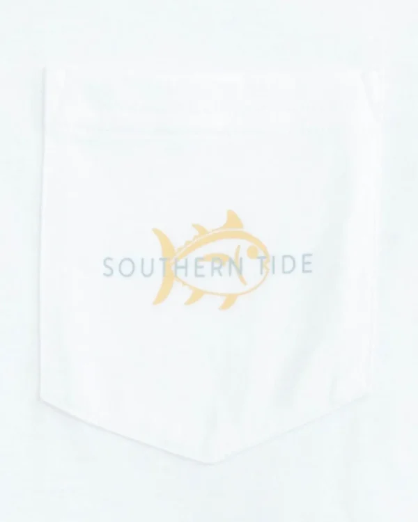 Southern Tide Sunset Split Short Sleeve T-Shirt< T-Shirts