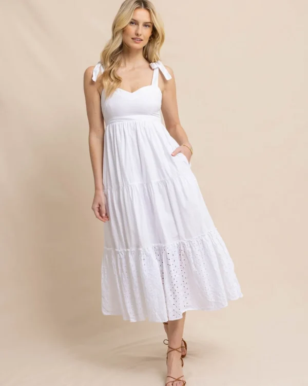 Southern Tide Sylvie Eyelet Maxi Dress< Dresses