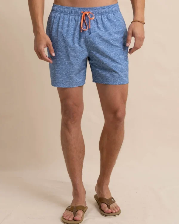 Southern Tide The Whaler Swim Trunk< Swim