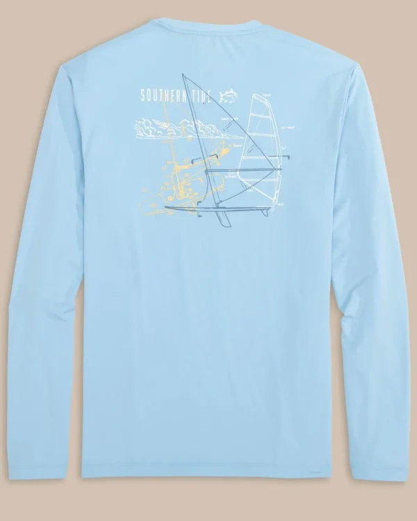 Southern Tide Windsurfer Long Sleeve Performance T-Shirt< T-Shirts