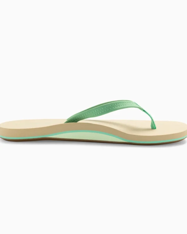 Southern Tide Womens Leather Weekend Flipjacks< Sandals And Flipjacks®