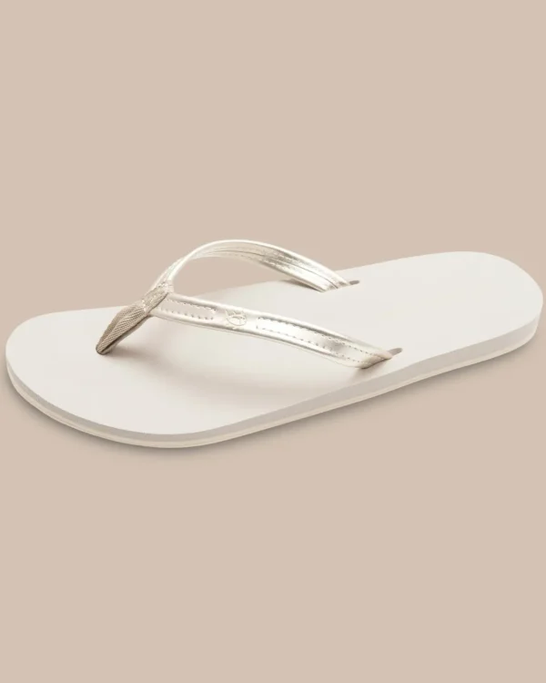 Southern Tide Women'S Weekend Leather Flipjacks< Sandals And Flipjacks®