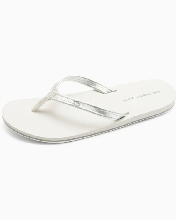 Southern Tide Women'S Weekend Leather Flipjacks< Sandals And Flipjacks®