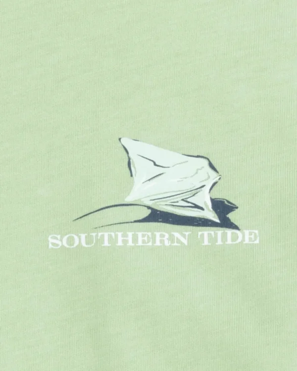 Southern Tide Youth Yachts Of Stingrays Short Sleeve T-Shirt< Kids T-Shirts